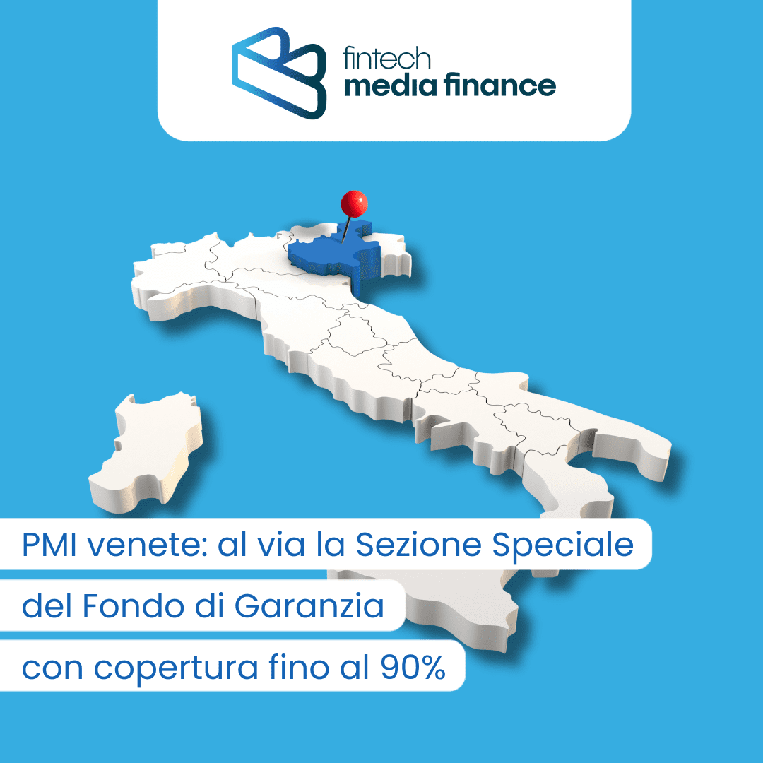 È entrata in operatività la Sezione Speciale Regione Veneto del Fondo di Garanzia per le PMI, attivata nell’ambito del Programma Regionale FESR 2021–2027. La misura, sostenuta dalla Regione Veneto con una dotazione complessiva di oltre 26 milioni di euro, è destinata a rafforzare l’accesso al credito delle micro, piccole e medie imprese venete attraverso strumenti di riassicurazione e controgaranzia.