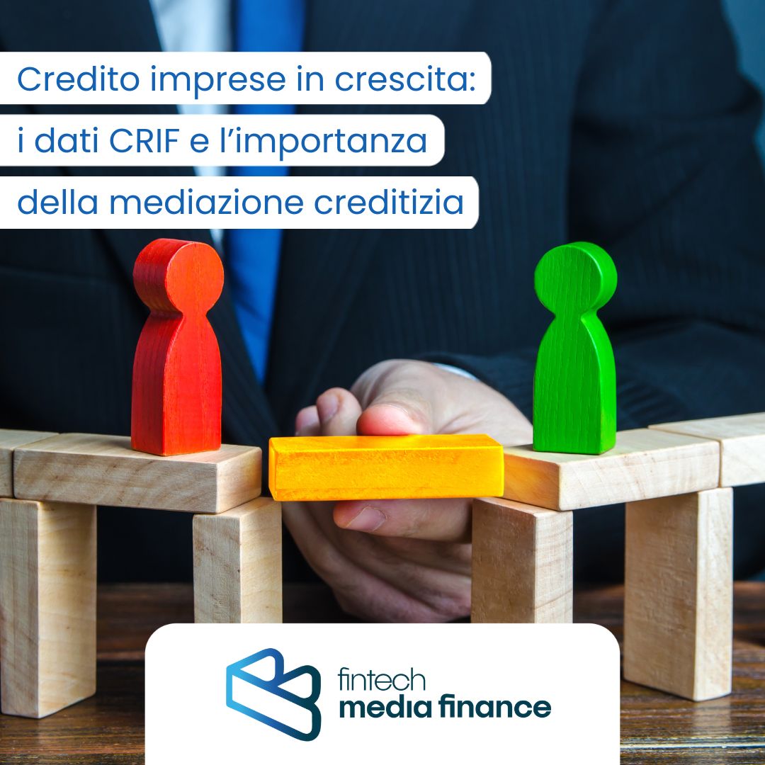 Il credito alle imprese cresce dell’8,6% nel 1° trimestre 2025 (fonte CRIF). In questo scenario il mediatore creditizio è la chiave per trasformare i dati in opportunità concrete.
