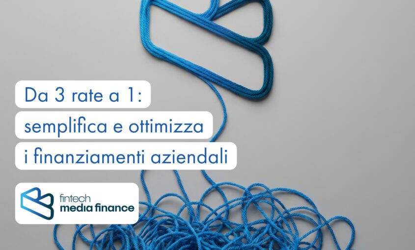 Fili intrecciati che si semplificano diventando il parcio Fintech Media Finance