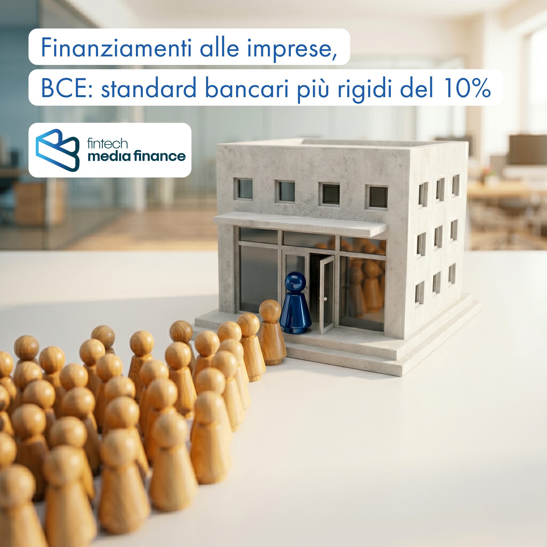 Finanziamenti alle imprese con standard bancari pi&ugrave; rigidi secondo BCE e accesso al credito pi&ugrave; selettivo