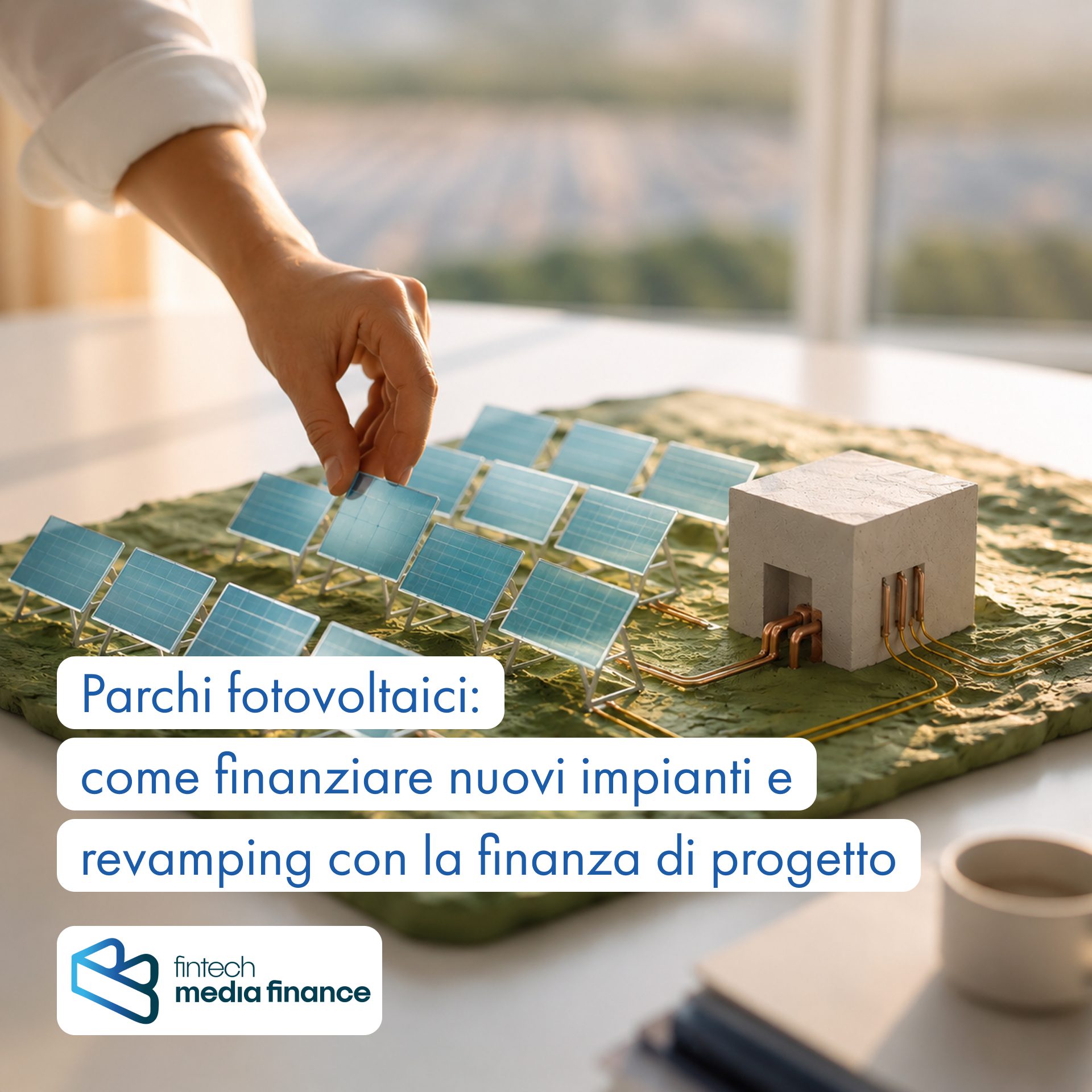 Parchi fotovoltaici e finanza di progetto per nuovi impianti e revamping energetico