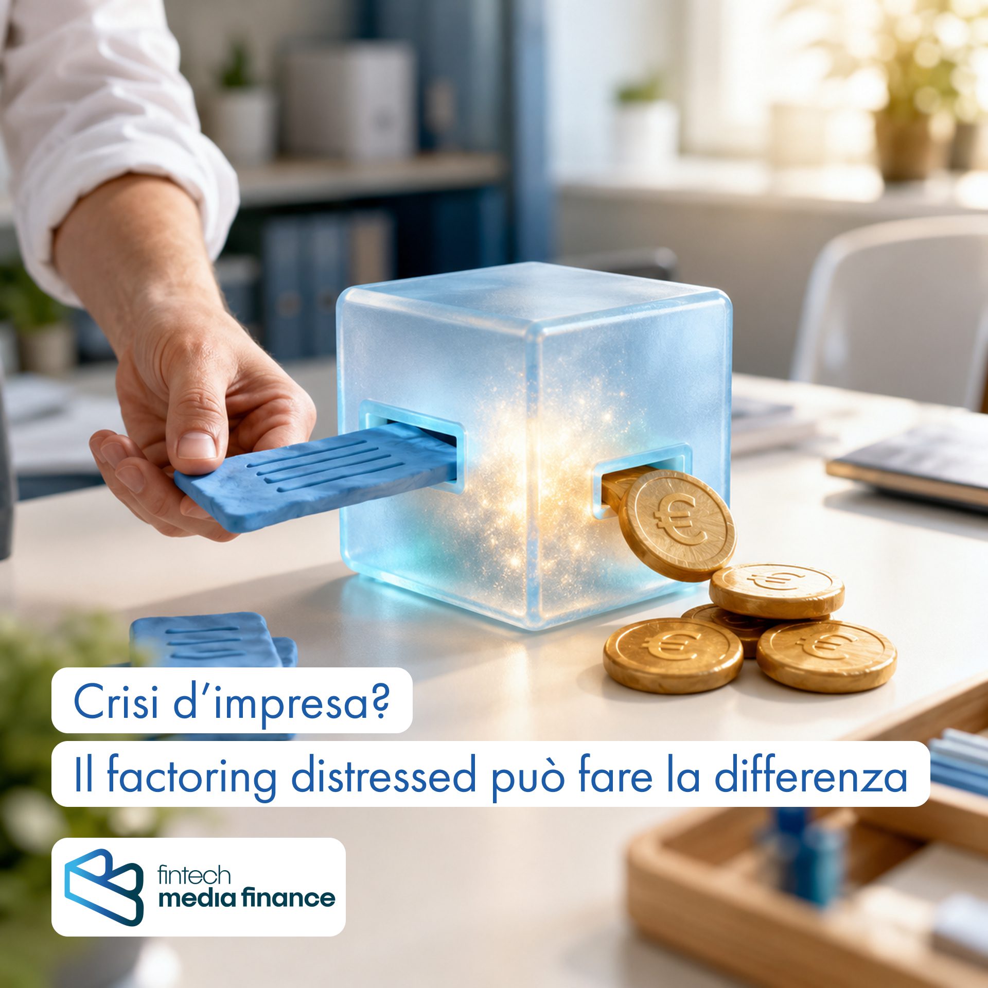 Factoring distressed per imprese in crisi e gestione della liquidit&agrave; aziendale