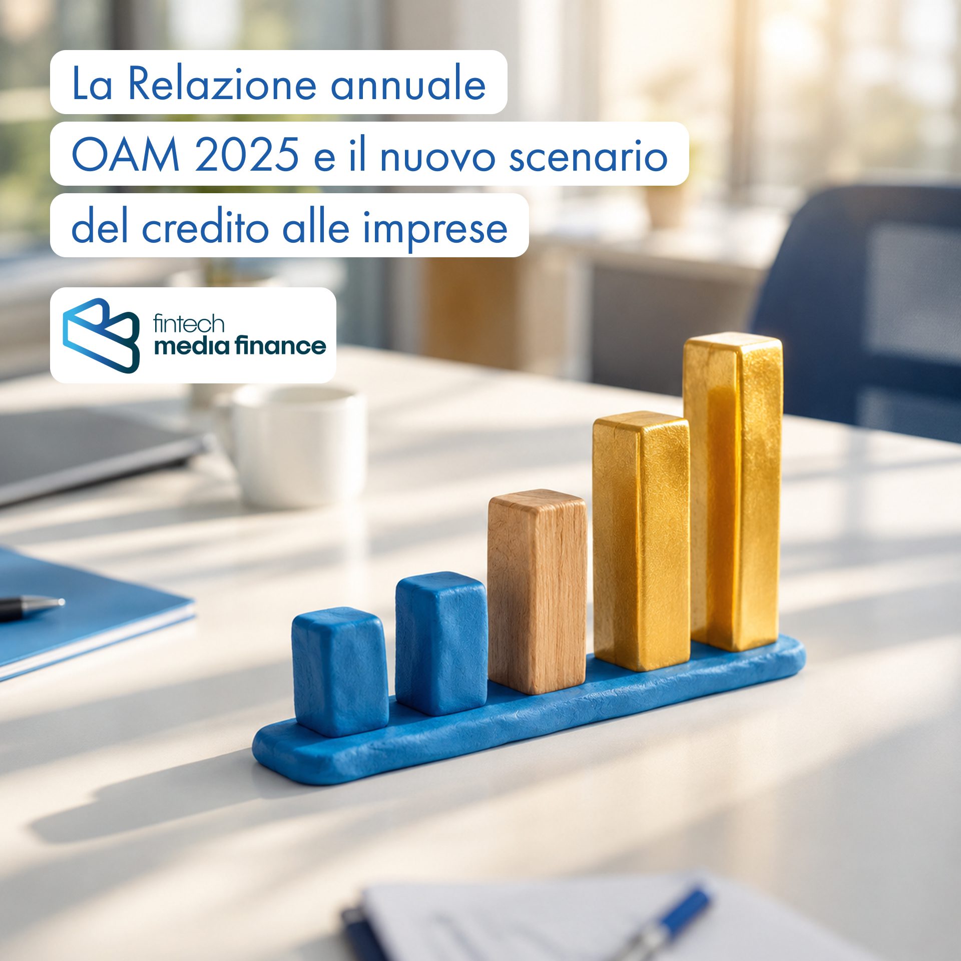 Credito alle imprese in crescita secondo la Relazione annuale OAM 2025