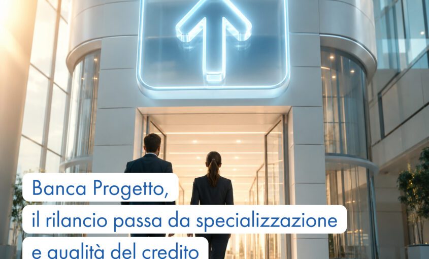 Banca Progetto rilancia la crescita puntando su specializzazione e qualità del credito